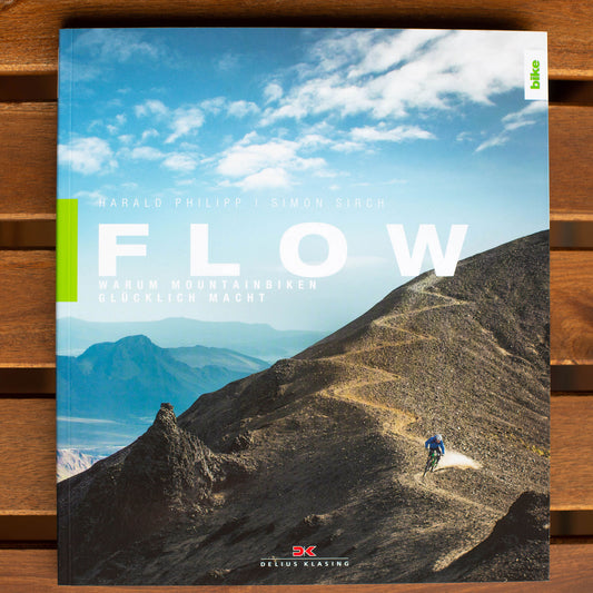 Buch  „Flow – Warum Mountainbiken glücklich macht“  Harald Philipp -